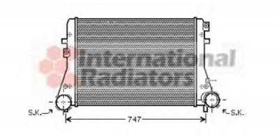 VAN WEZEL 58004227 -  Интеркулер